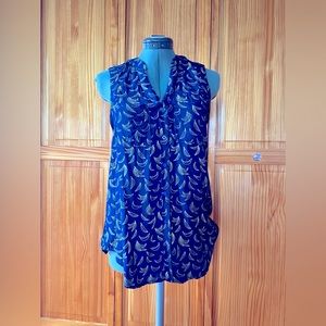 Anthropologie Maeve Sunseeker Banana Tank Blouse Size 0